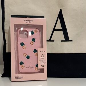 Kate Spade Pink Pineapple iPhone 13 Case